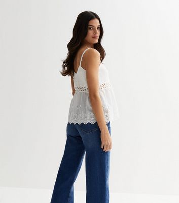 Abercrombie lace best sale peplum cami