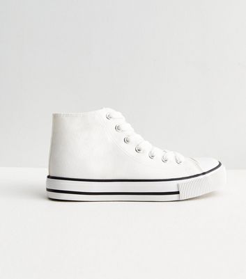 High deals canvas shoes