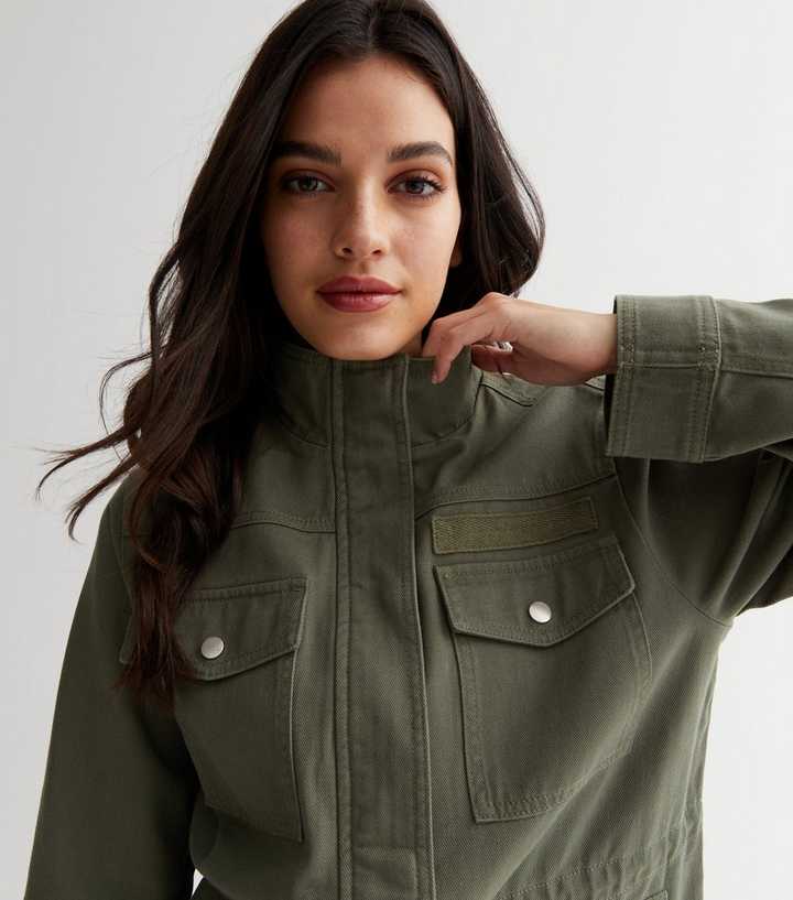 khaki jackets for ladies