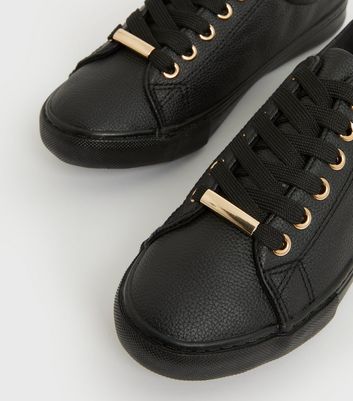 Womens black sale trainers