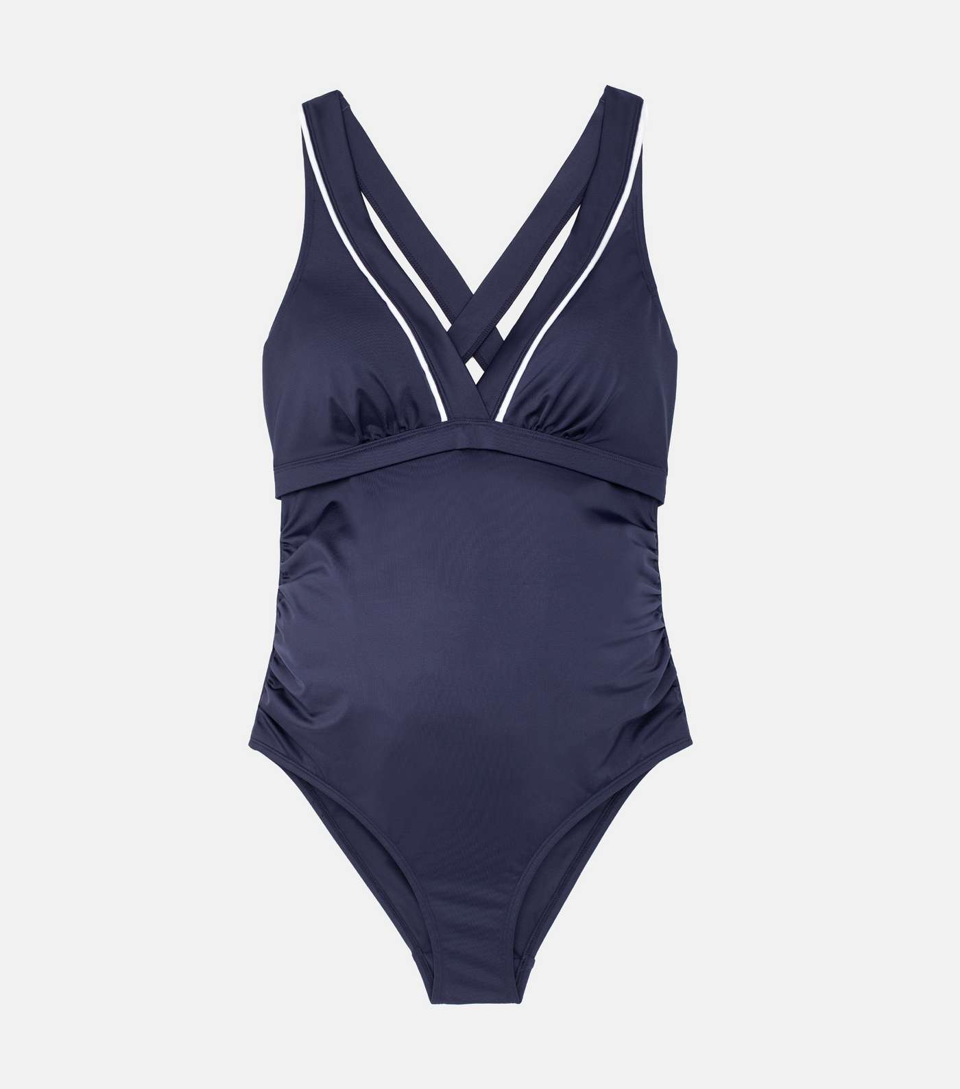 Dorina Maternity Navy Strappy Back Swimsuit Image 5
