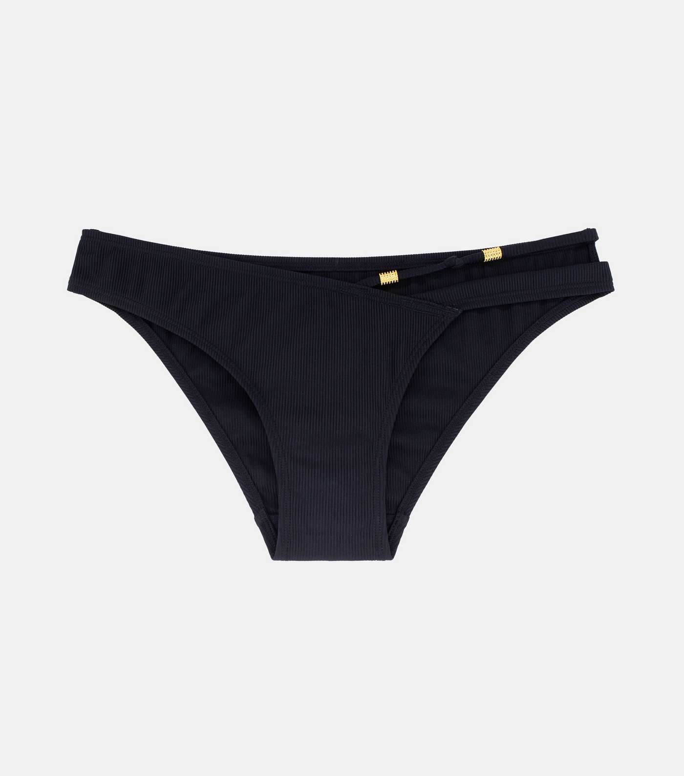 Dorina Black Asymmetric Brazilian Bikini Bottoms Image 5