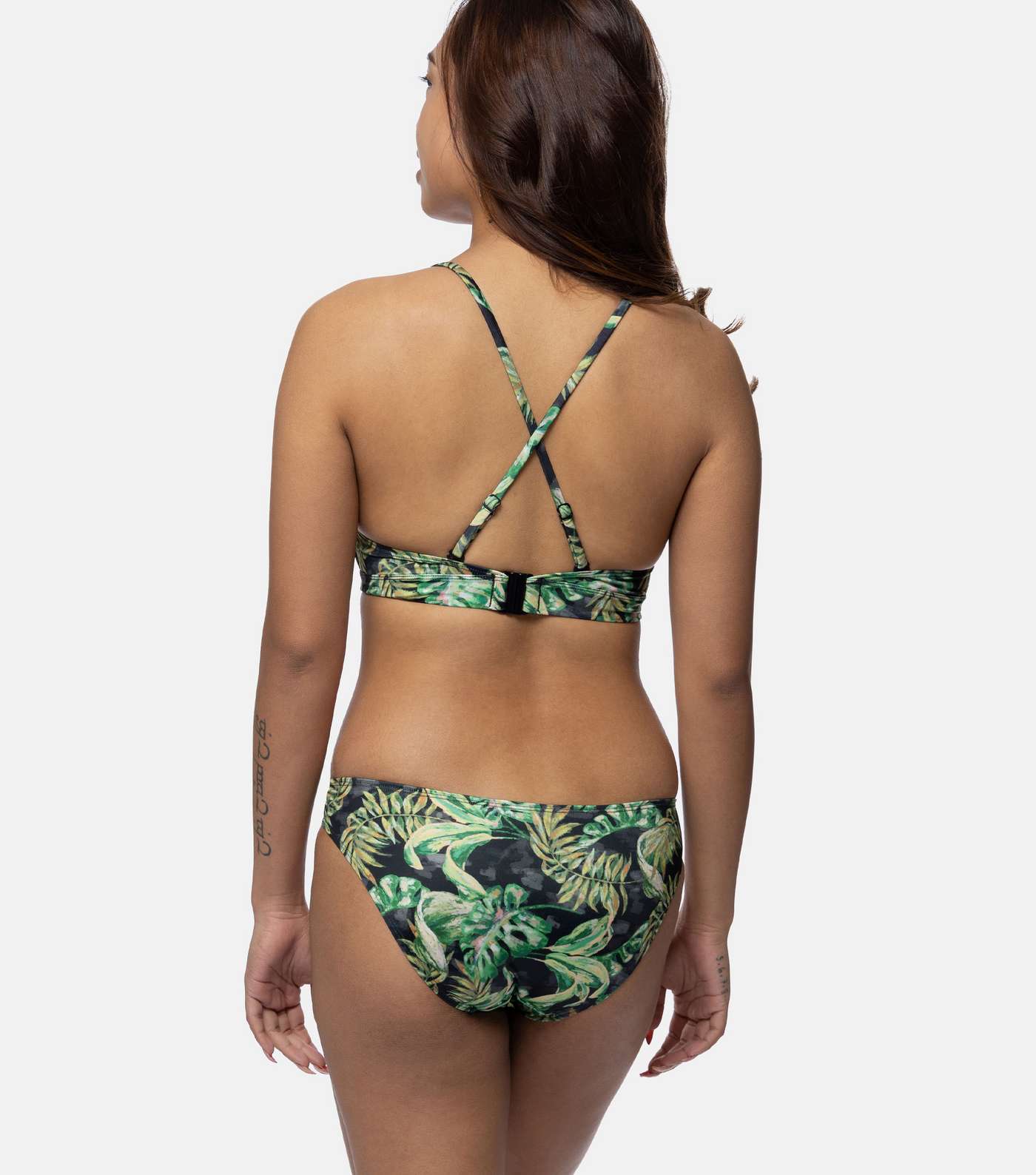 Dorina Green Leaf Low Rise Bikini Bottoms Image 3