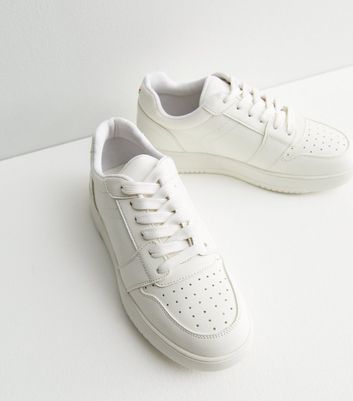 New look cheap white chunky trainers