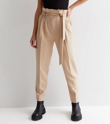 Paper bag discount trousers new look