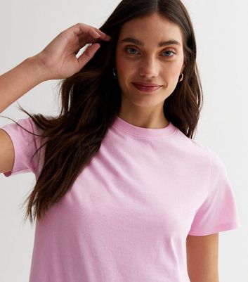 Pastel pink 2025 t shirt womens