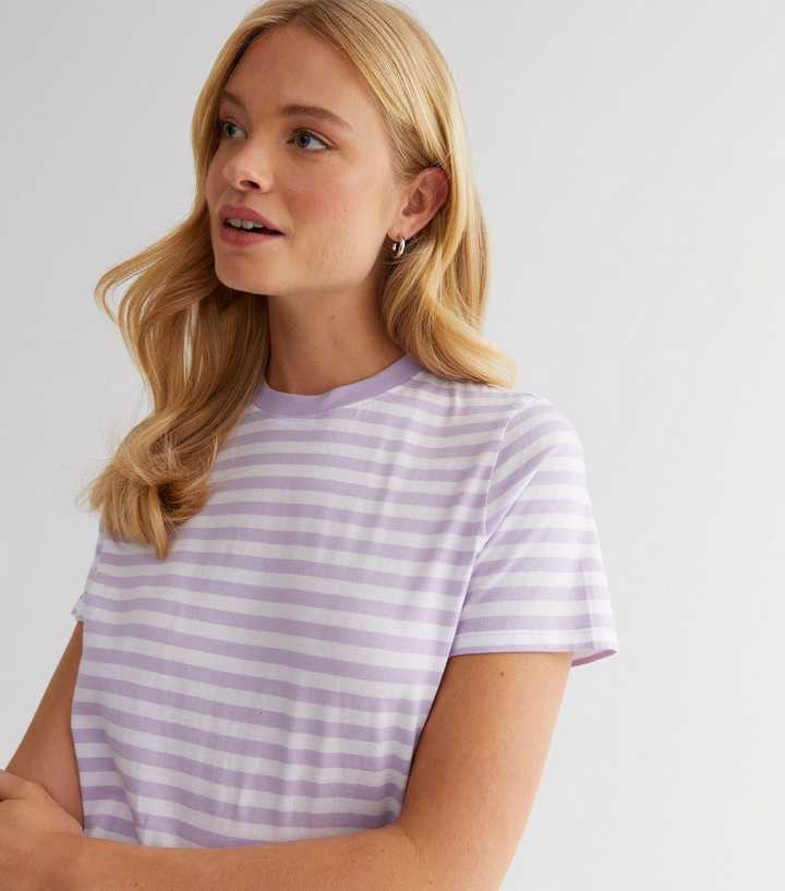 new look striped t shirt