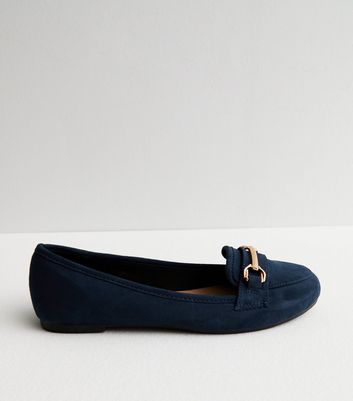 Navy and hot sale gold loafers