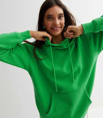 Green Pocket Front Hoodie