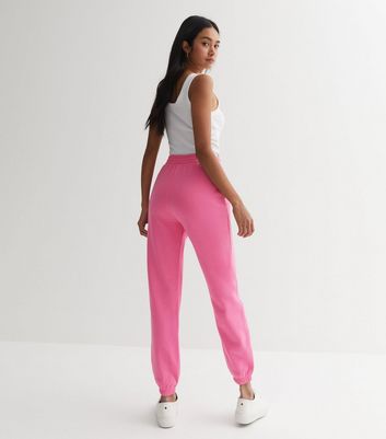 Pink best sale tight joggers