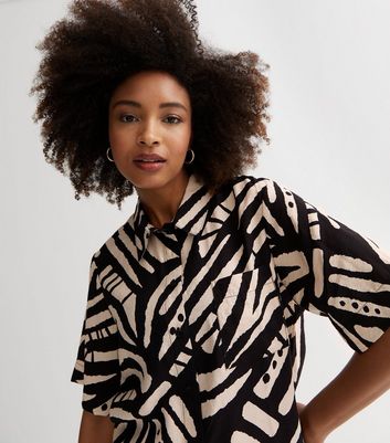 abstract short sleeve shirt