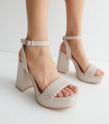 Off white shop platform sandals