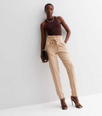 Tall Stone Paperbag Trousers