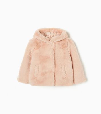 New look girls clearance faux fur coat