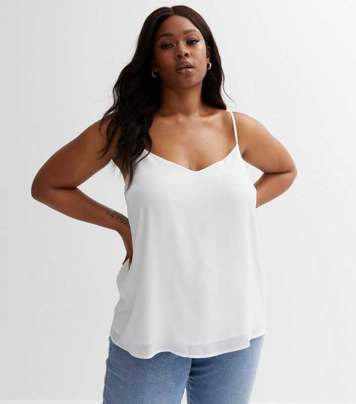 Plus Size FLX Affirmation Camisole with Built-In Bra