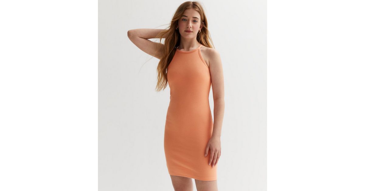 For Her Women Dress 82948-Orange main image 1
