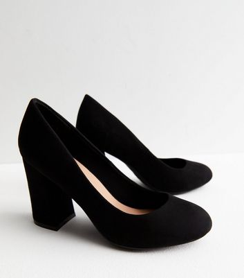 Designer black clearance court shoes