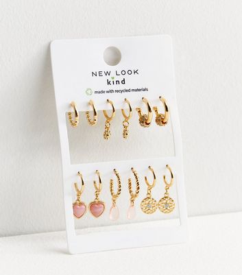 New look earrings gold discount