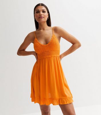 Frill sale beach dress