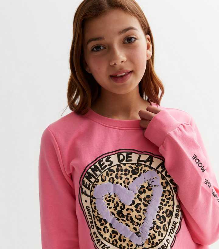Kids graphic-print sweatshirt Pink - Shirt
