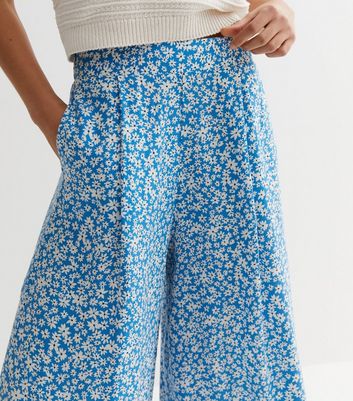 Geo Print Essential Cropped Trousers  Bonmarché