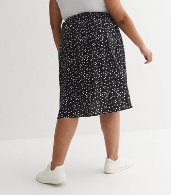 Spotty hot sale wrap skirt