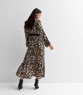 leopard spot dress