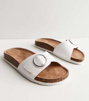 Wide fit cheap womens sliders