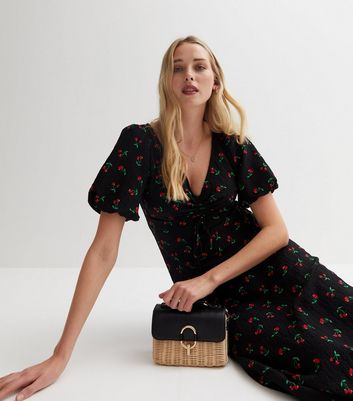 New look deals cherry dress