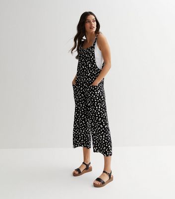 cropped dungaree jumpsuit