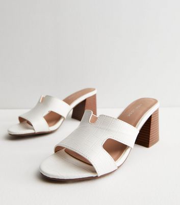 Prada White Rubber Double Strap Slide Sandals - Consign Prada Canada