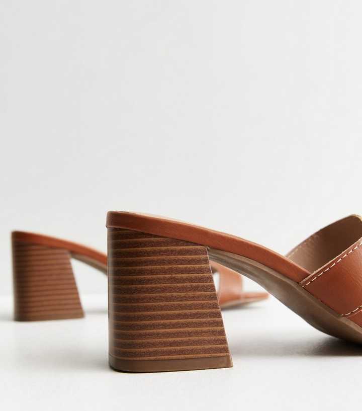 Tan Mule Sandals atelieryuwa.ciao.jp