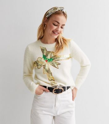 Ladies deals gold jumper