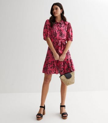Leopard Print Shirt Oasis Red Animal Shirt Dress Oasis Leopard