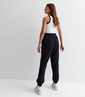 Black jersey joggers discount ladies