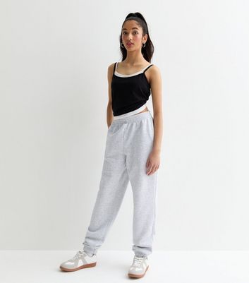 Grey joggers 2025 new look