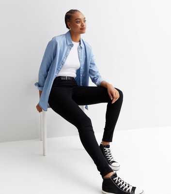Tall Black Mid Rise Lift & Shape Emilee Jeggings