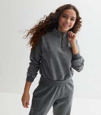 Girls cheap grey sweatshirt