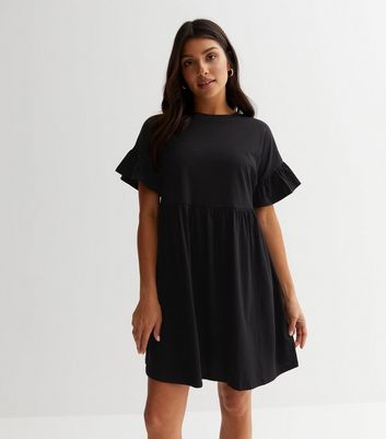 Frill sleeve shop smock dress