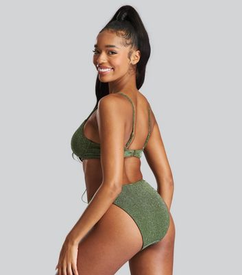 Olive on sale green swimwear