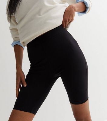 Black cycling shorts new look online