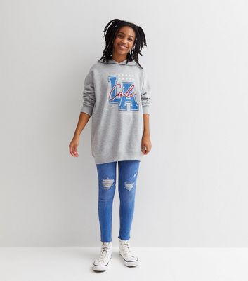 Long sweatshirt for outlet girls