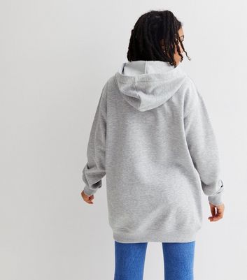 Long shop grey hoodie