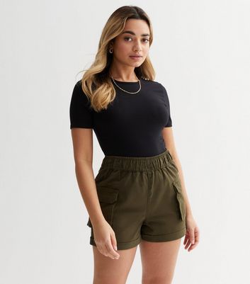 Petite hot sale cargo shorts