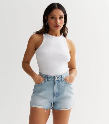 Womens mom 2024 denim shorts