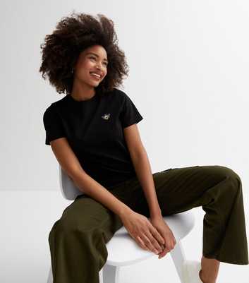 Black Bee Pocket Logo Long T-Shirt