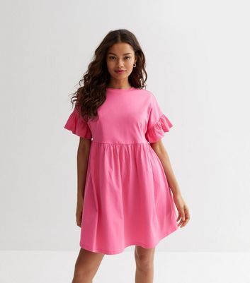 Pink Jersey Dress