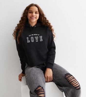 Hoodies for girls on sale black