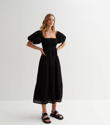 New look black store dress