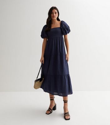 Newlook hotsell navy dress